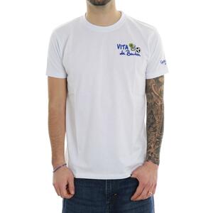 T-SHIRT VITA DA BOMBER BIANCO